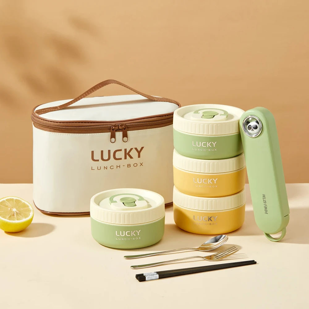 Insulated Stainless Steel Thermal Bento Lunch Box