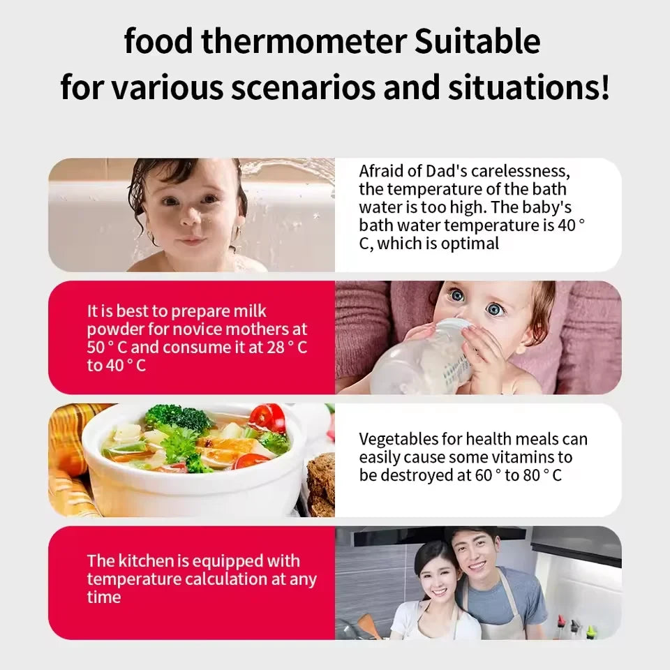 Digital Food Probe Thermometer