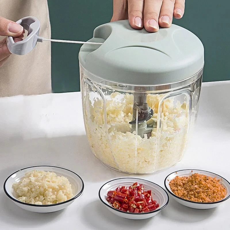 Manual Vegetable Chopper And Meat Mincer